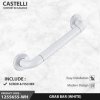 Pegangan Kamar Mandi Castelli Grab Bar Bentuk Lurus Anti Slip - 1255655