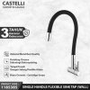 Keran Dapur Castelli Kran Angsa Single Handle Flexible Sink Tap 1185385 1185386