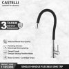 Keran Dapur Castelli Kran Angsa Single Handle Flexible Sink Tap 1185385 1185386