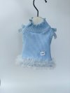 Sleeveless Bow Tutu Top (baby blue)