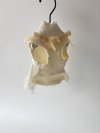 Sleeveless Bow Tutu Top (cream)