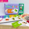 หนังสือแบบฝึกอ่านพร้อมจิ๊กซอว์จับคู่ 2 ชิ้น 2-PIECE PUZZLES : Animals