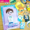 หนังสือพร้อม Pull  & Stick : What is your occupation? แต่งตัวตุ๊กตา ชุด อาชีพในฝันของหนู