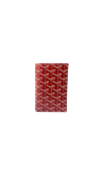 Goyard Grenelle Passport Cover แดง