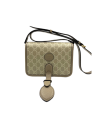 Gucci Mini Crossbody Bag Beige Golden Cloth