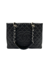CHANEL GST CAVIAR BLACK SHW