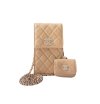 Phone case and airpod case beige cavair