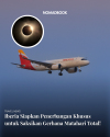 Iberia Siapkan Penerbangan Khusus untuk Saksikan Gerhana Matahari Total! Iberia Siapkan Penerbangan Khusus untuk Saksikan Gerhana Matahari Total!