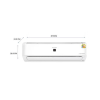 SHARP แอร์ติดผนัง รุ่น AH-XP18YMB ขนาด 18,000 BTU