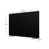 Hisense QLED 4K Smart TV รุ่น 100Q6Q ขนาด 100 นิ้ว
