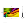 LG NANO 4K UHD AI Smart TV รุ่น 75NU835BPSA ขนาด 75 นิ้ว