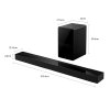 TCL Q75H ซาวด์บาร์ 5.1.2ch, 620 วัตต์ Dolby Atmos
