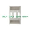 บล็อกลอยขอบเหลี่ยม PVC 2"x4" สีขาว NANO 403-1