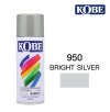 สีสเปรย์ KOBE #950 BRIGHT SILVER