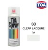 สีสเปรย์ TOA 030 CLEAR LACQUER