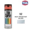 สีสเปรย์ TOA 052 สีทนความร้อนเทาเงิน