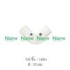 ข้องอแบบมีฝา(มิล) 20มม.สีขาว NANO NNIE20