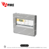 "SIEMENS"Model: FC121-ZA Centrale rivelazione incendio, 2 zones