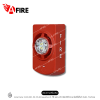 "SIEMENS"Model: SC-HS-WR-F Horn/Strobe (Wall.Red.Fire)