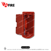 "SIEMENS"Model: SMB-HS-WR Surface Mount Box-Red-Wall