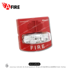 "SIMPLEX"Model: 4906-9127 Multi-Candela Horn Strobe, Red