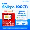 [เบอร์สวย] ซิมเทพ 6Mbps 100GB ซิมรายปี เน็ตแรง 6Mbps รับเน็ตเดือนละ 100GB/เดือน โทรฟรีในค่ายไม่อั้น (ขุดที่ 1)