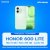 HONOR 600 Lite 5G 8/256GB หน้าจอ 6.6 นิ้ว กล้องหลัก 108MP แบตเตอรี่ 6,320mAh ชาร์จไว 45W รับประกันศูนย์ไทย