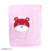 Fleece Blanket Emb Cute Bear