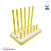 Bottle drying rack with base can dry up to 6 Bottles