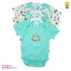 3 Pack Half Sleeves Cotton Bodysuits for new born