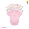 3 Pack Half Sleeves Cotton Bodysuit for Newborns