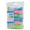 6 Pack m.ma.me. Cotton Hand &  Face cloths Plain color with trim