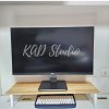 KADStudio ที่วางจอ MESH T/W ใสขาว (K59)