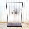 KADStudio ราวแขวนเสื้อผ้ามีล้อเหล็กแข็งแรง (K187)