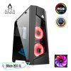 AZZA ATX Mid Tower Tempered Glass RGB Gaming Case BLAZE 231G – Black