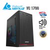 VENUZ micro ATX Computer Case VC 1706 – Black