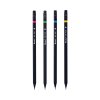 ยกกล่อง 12 ถุง Quantum ดินสอดำ Blacklead Pencil 2B 1 ถุง 4 แท่ง