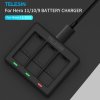 Telesin GoPro Charger Battery 3 Channel For GoPro 13 12 11 10 9 แท่นชาร์จ 3 ช่อง โกโปร