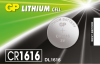 GP LITHIUM CELL BATTERY ถ่านกระดุม รุ่น CR1616 3V 1 ก้อน