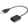 Saramonic รุ่น SR-EA2L สายอะแดปเตอร์แปลง USB Sound Adapter USB ไป 3.5 มม. TRS