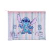 Elephant Stitch A5 กระเป๋าซิปพลาสติก คละสี คละลาย