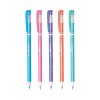 ยกกล่อง 50 ชิ้น Elfen Liso Smile ปากกาลูกลื่น หมึกสีน้ำเงิน 0.5 mm. คละสี