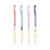 ยกกล่อง 50 ชิ้น Quantum Skate Fancy Liquid Cat ปากกาลูกลื่น หมึกสีน้ำเงิน 0.6 mm. คละสี คละลาย
