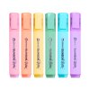 ยกกล่อง 12 ชิ้น Elephant Rainbow Glitter Highlighter ปากกาเน้นข้อความ 3.8 mm.