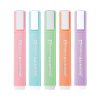 ยกกล่อง 12 ชิ้น Elephant Pastel Rainbow Highlighter ปากกาเน้นข้อความ 3.8 mm.