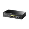 Cudy FS1006P 4-Port 2 Uplink 10/100 Mbps PoE+ Switch 65W สวิตช์ PoE
