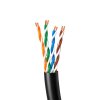 IP-Link IPL-306P Lan Cat 6 Outdoor + สายไฟ 305M สายแลนสำหรับภายนอก