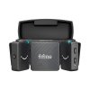 Fifine M9 Dual Wireless Mic With Charging Case ไมโครโฟนไร้สายแบบพกพา มาพร้อมเคสชาร์จในตัว