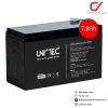 Unitec Battery 12V ความจุ 7.8Ah, 9Ah แบตไฟฉุกเฉิน แบตเครื่องสำรองไฟ แบตโซล่าเซลล์