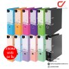 ยกกล่อง 24 ชิ้น Elephant 2100A4 แฟ้มสันกว้าง 3 นิ้ว คลิปก้านยก